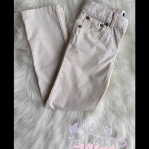 Cream Corduroy Polo Gently used Pants